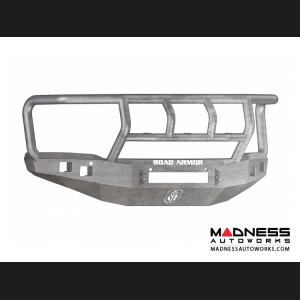 GMC Sierra 1500 Stealth Front Non-Winch Bumper Titan II Guard - Raw Steel